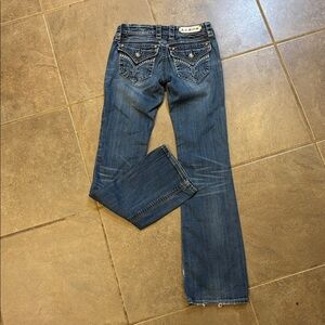 Rock Revival Tullia Low Rise Boot Jeans! 27